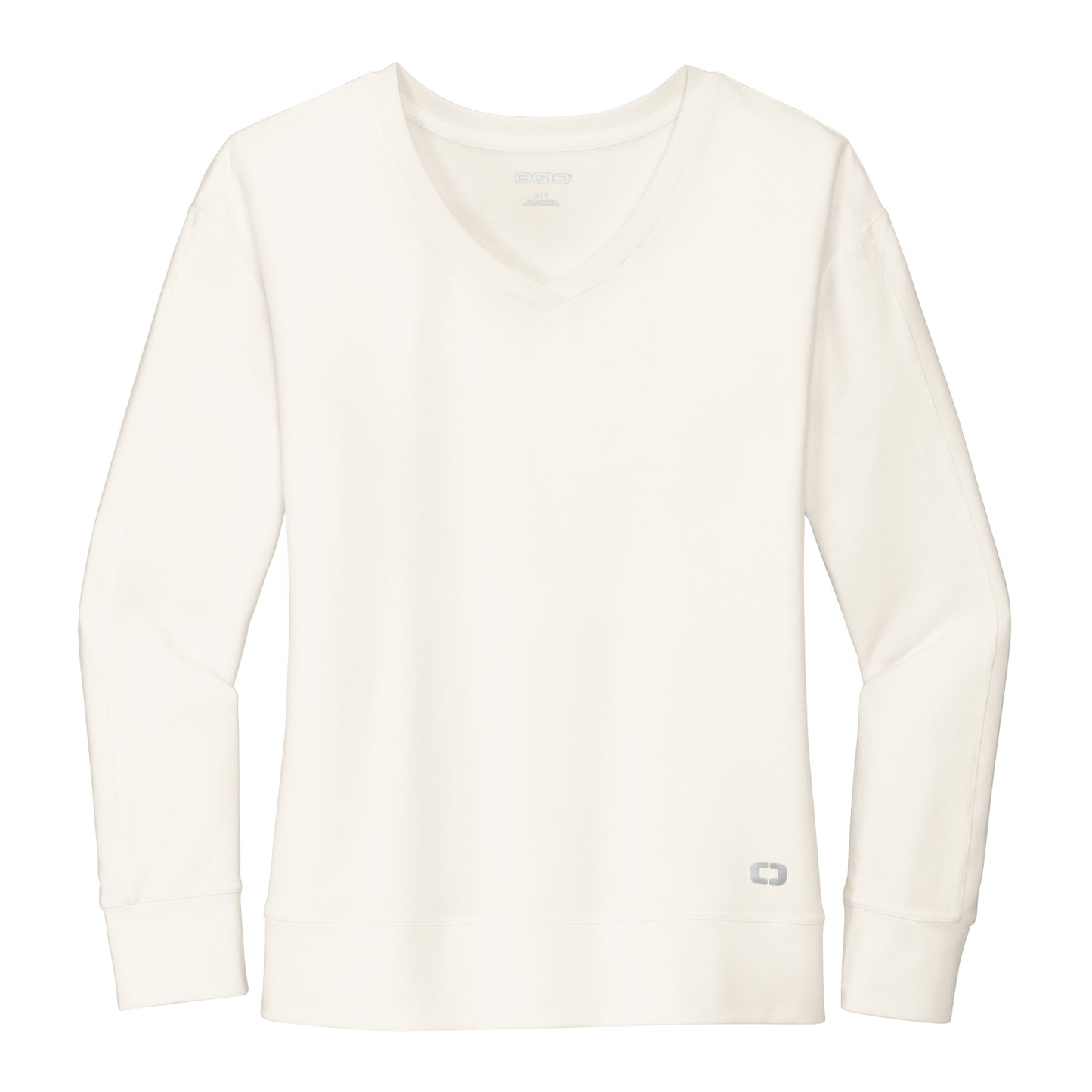 SST109. OGIO® Ladies Luuma Flex Long Sleeve V-Neck