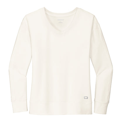 SST103. OGIO® Ladies Luuma Flex Long Sleeve V-Neck