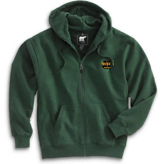 TSUS109. Men's Heavyweight Full-Zip Hoodie