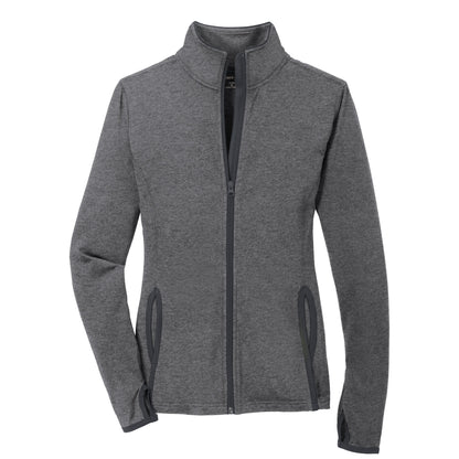 SST105. Sport-Tek® Ladies Sport-Wick® Stretch Contrast Full-Zip Jacket