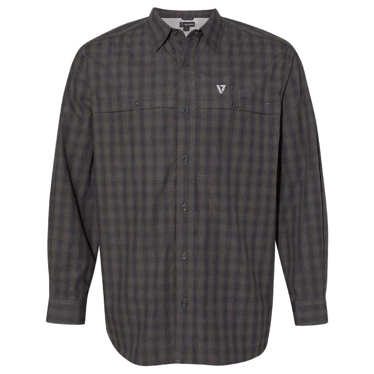 VC113. Dri Duck Paseo Plaid Shirt