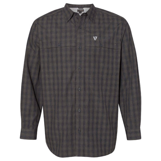 VC113. Dri Duck Paseo Plaid Shirt