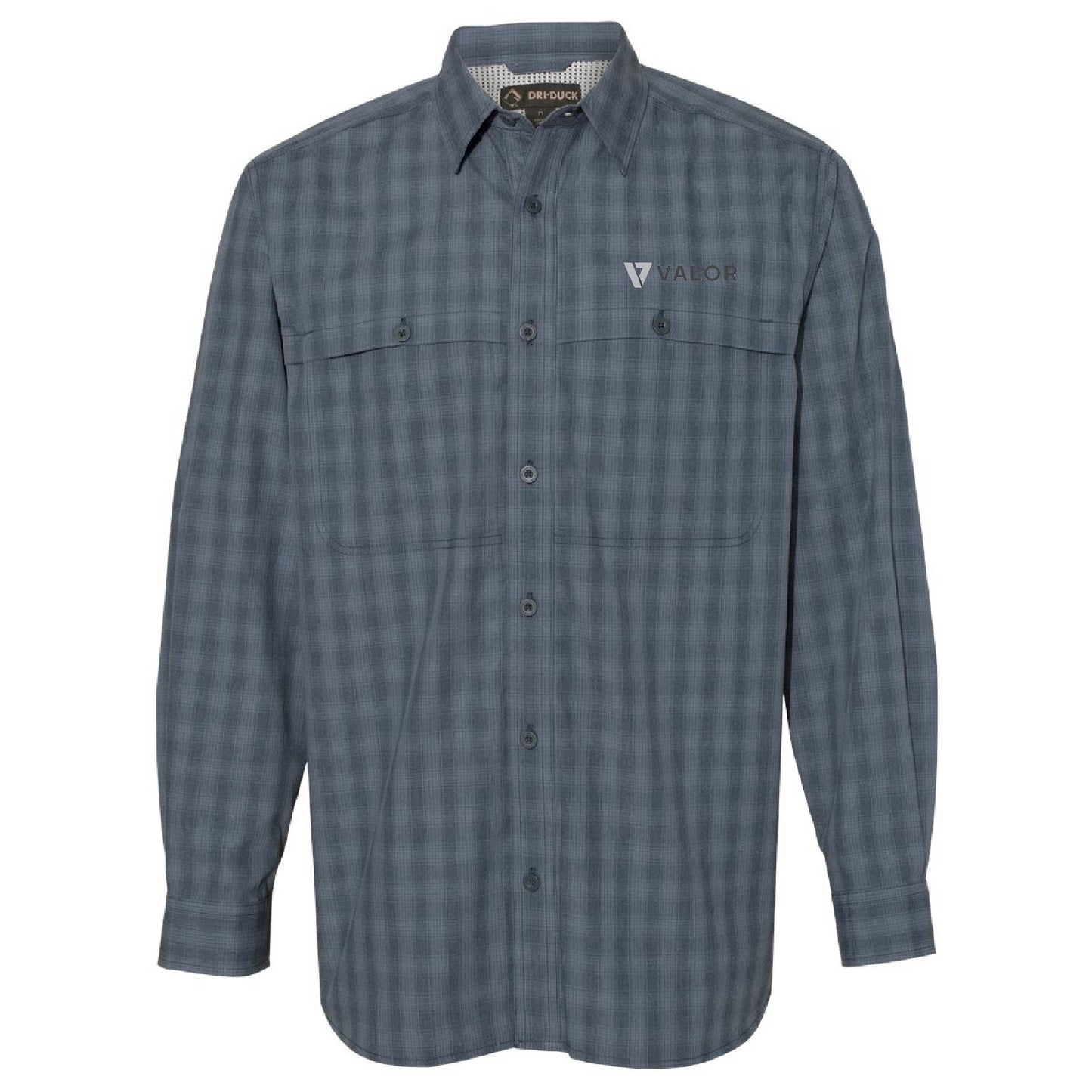 VC113. Dri Duck Paseo Plaid Shirt