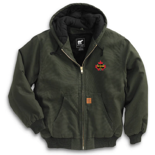 TSCA114. Men's Cotton Duck Hooded Jacket