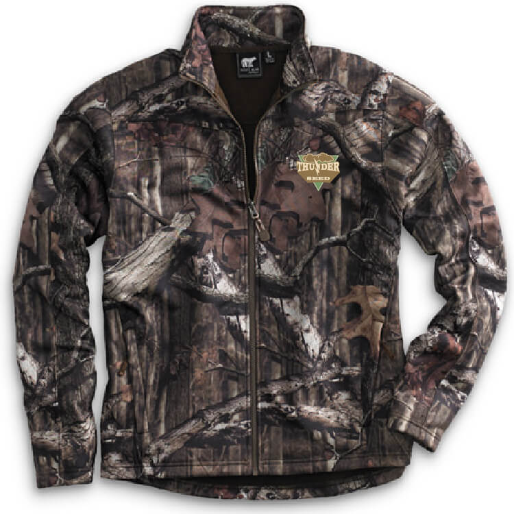 TSUS116. Men's Mossy Oak Camo Full-Zip
