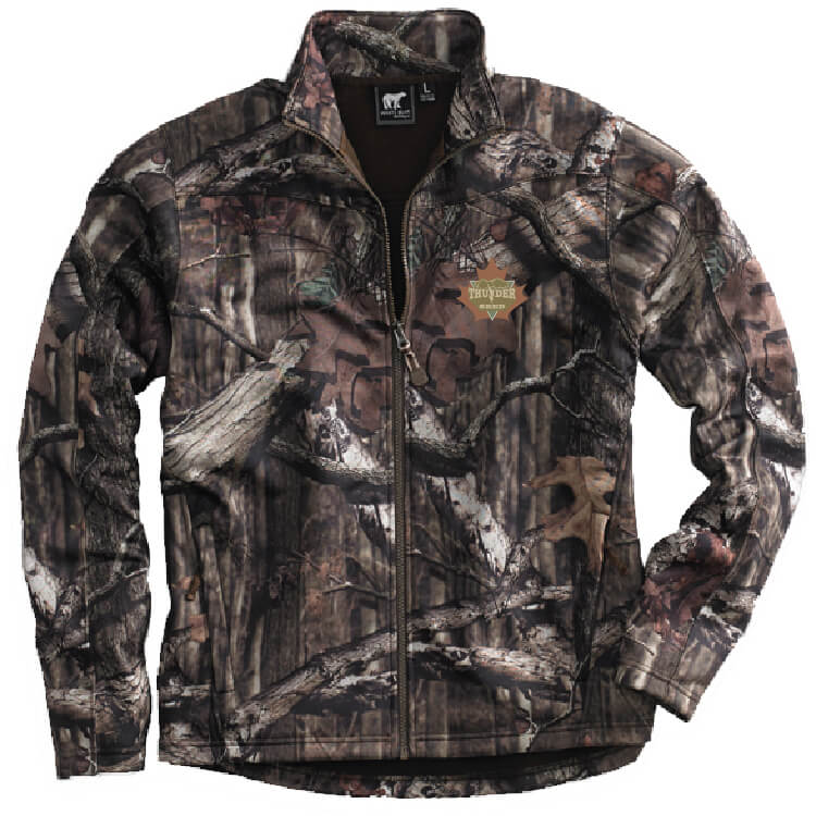 TSCA116. Men's Mossy Oak Camo Full-Zip