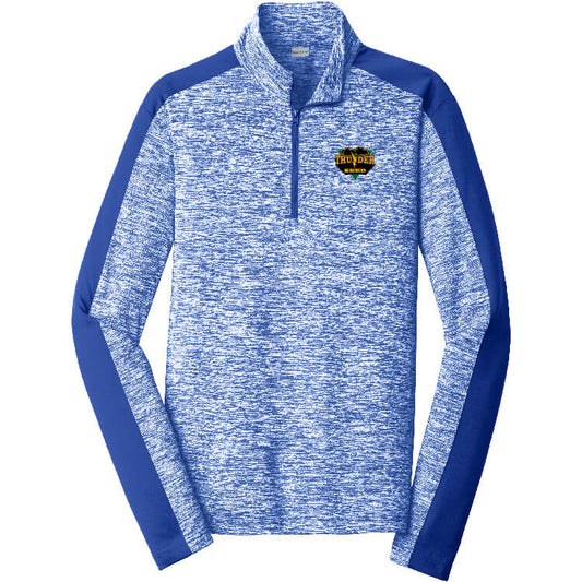 TSUS119. Men's Colorblock ¼-Zip Pullover
