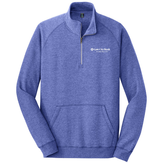 GC122. Men's District® Lightweight Fleece 1/4-Zip Pullover