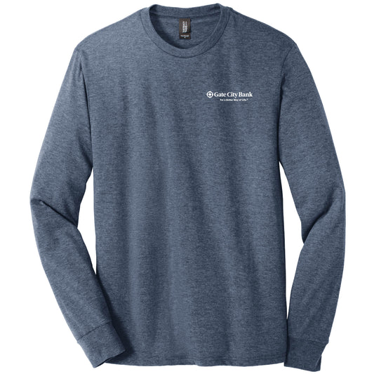 GC133. Men's District® Perfect Tri® Long Sleeve Tee