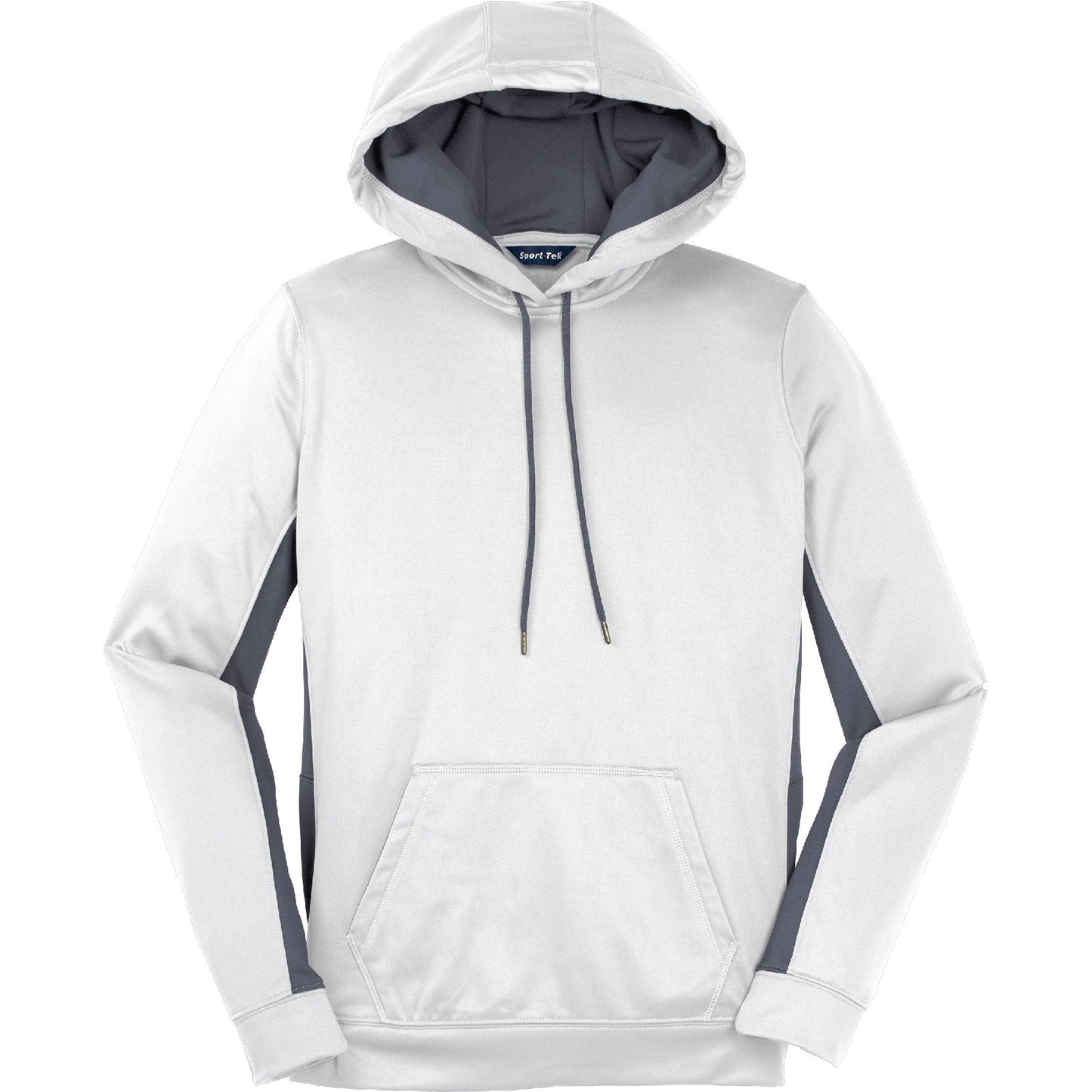 BYTE114. Women's Sport-Tek® Sport-Wick® Fleece Colorblock Hooded Pullover