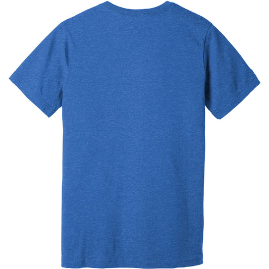 HE200. Adult BELLA+CANVAS® Heather CVC Short Sleeve Tee