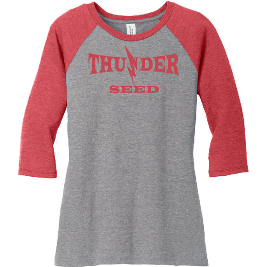 TSCA201. Ladies' ¾-Sleeve Raglan