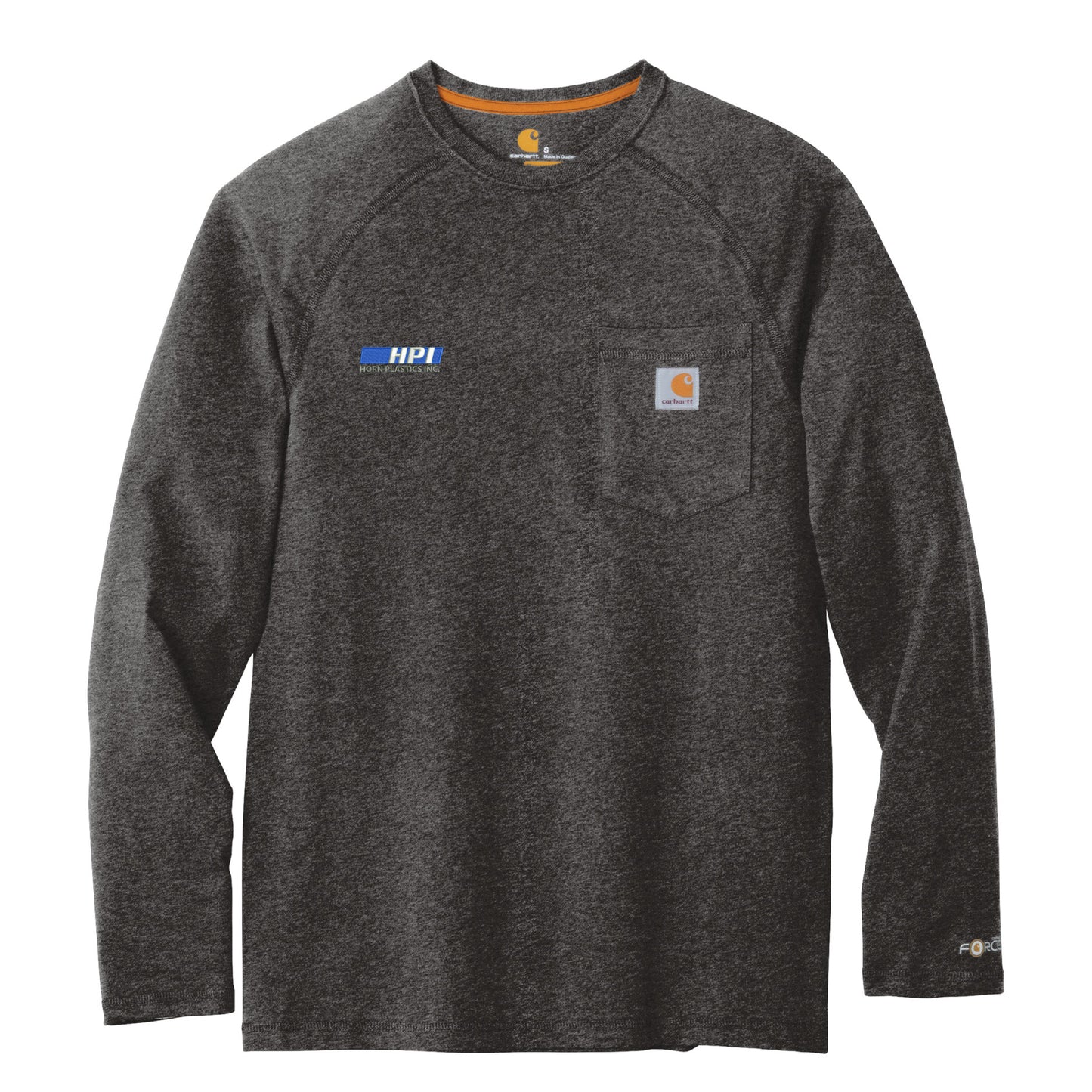 HPI201. Carhartt Force® Cotton Delmont Long Sleeve T-Shirt