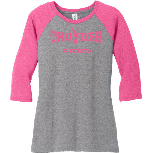 TSCA201. Ladies' ¾-Sleeve Raglan