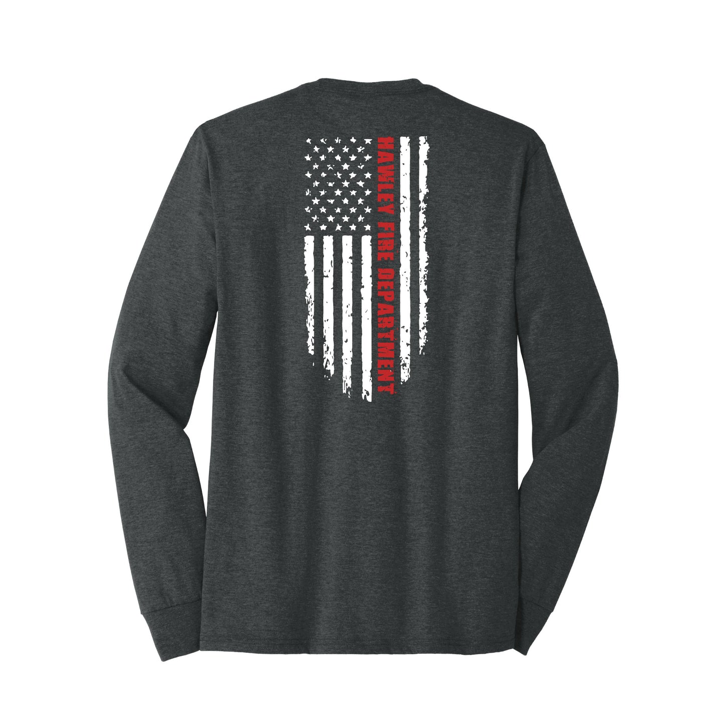 HFD202. District® Perfect Tri® Long Sleeve Tee