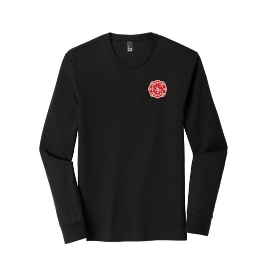 HFD202. District® Perfect Tri® Long Sleeve Tee