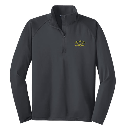 SLD202T. Sport-Tek® Tall Sport-Wick® Stretch 1/2-Zip Pullover