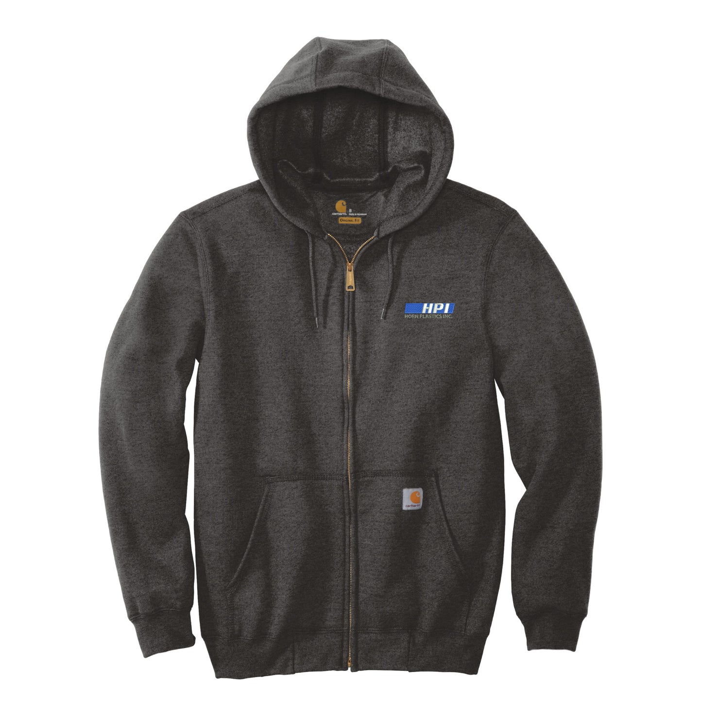 HPI203. Carhartt® Midweight Hooded Zip-Front Sweatshirt