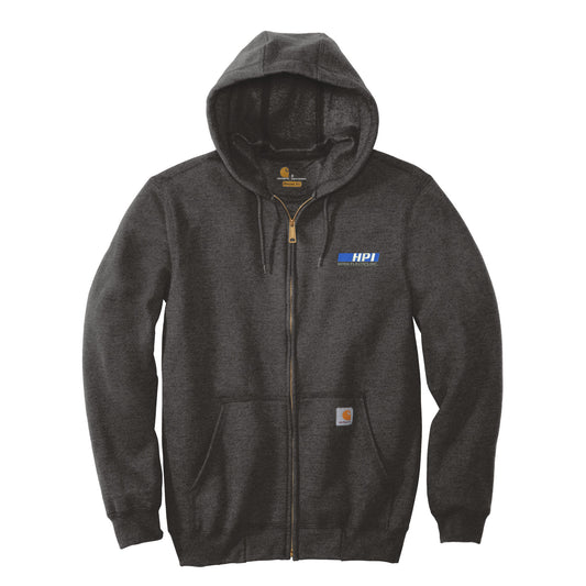 HPI203. Carhartt® Midweight Hooded Zip-Front Sweatshirt