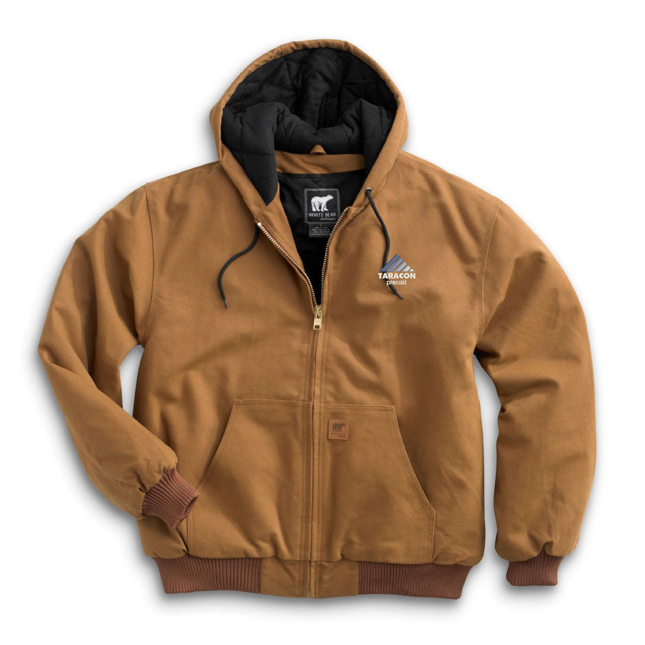 TRCN203. Men’s Cotton Duck Hooded Jacket