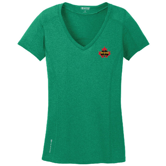 TSCA203. Ladies' Pulse V-Neck Tee