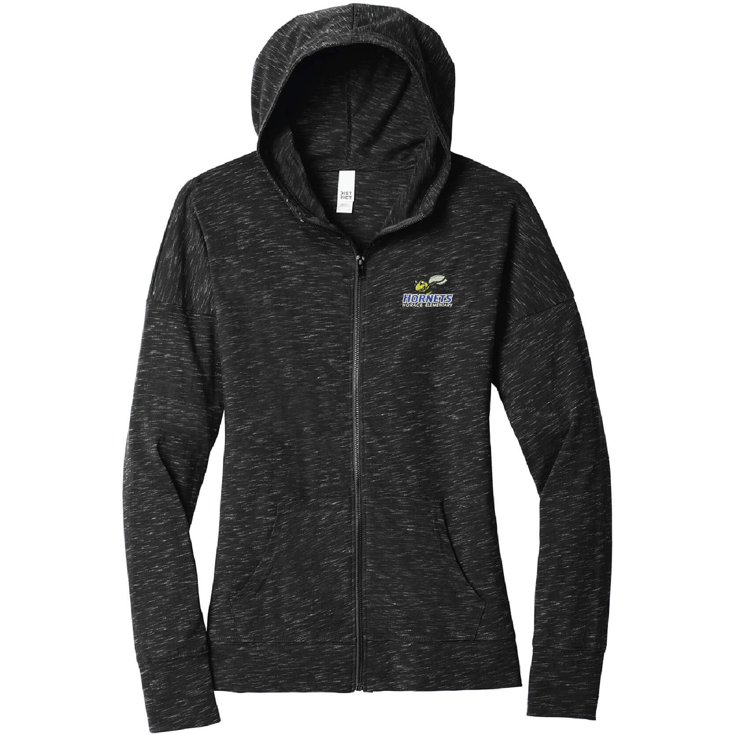 HE203. Adult Ladies' District® Medal Full-Zip Hoodie