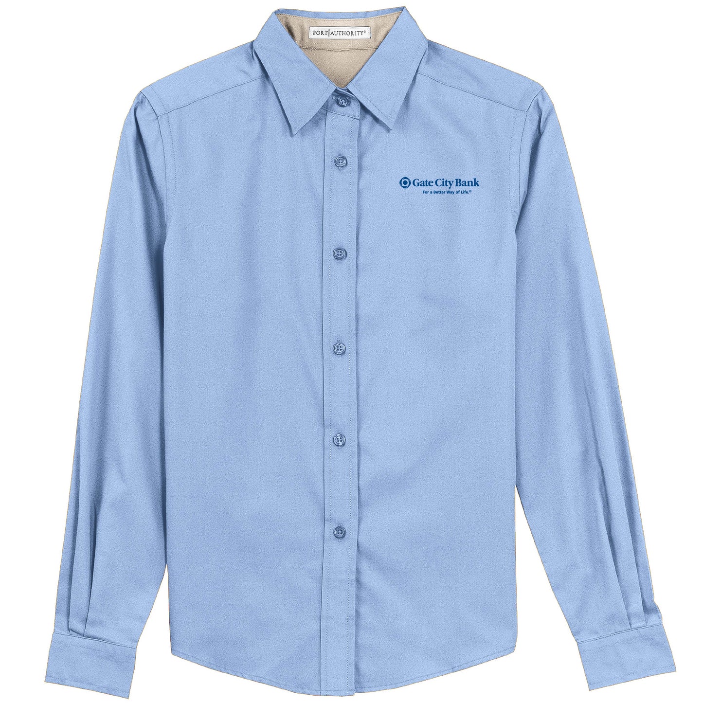 GC205. Women's Port Authority® Long Sleeve Easy Care Shirt