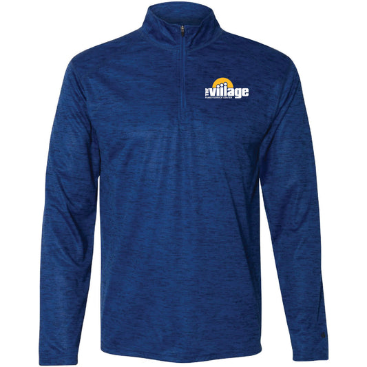 VFSC206. Men's Badger Tonal Blend 1/4-Zip Pullover