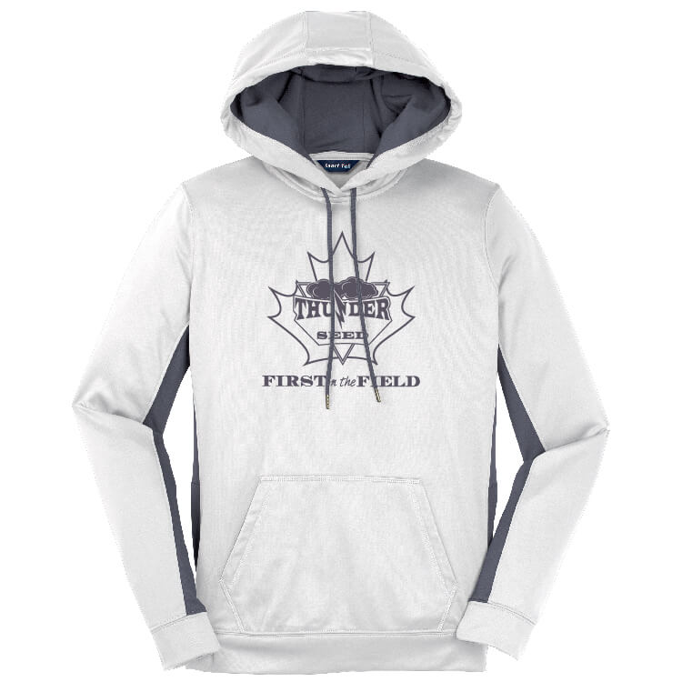 TSCA207. Ladies' Fleece Colorblock Hoodie