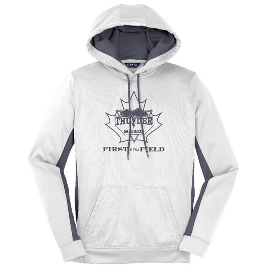 TSCA207. Ladies' Fleece Colorblock Hoodie