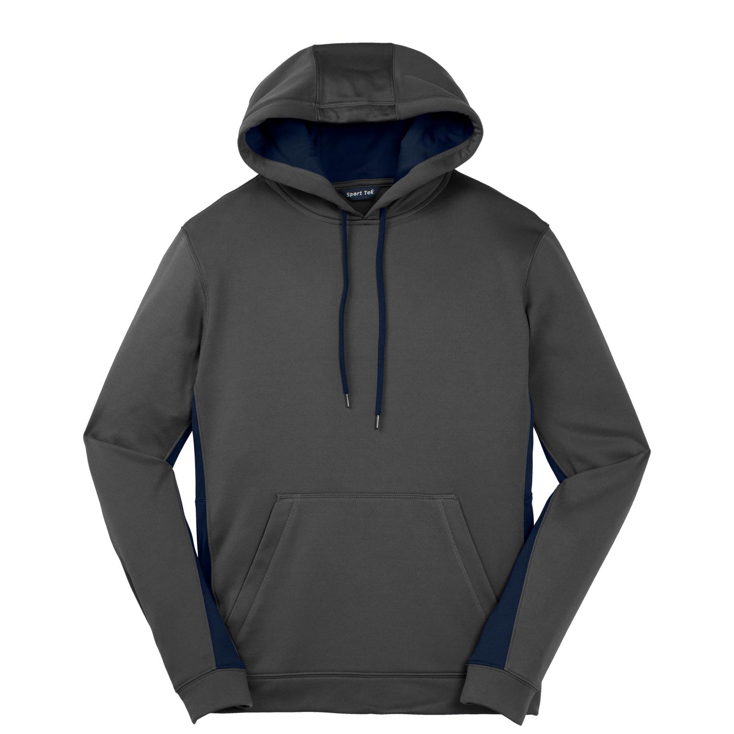 SLD207. Sport-Tek® Sport-Wick® Fleece Colorblock Hooded Pullover