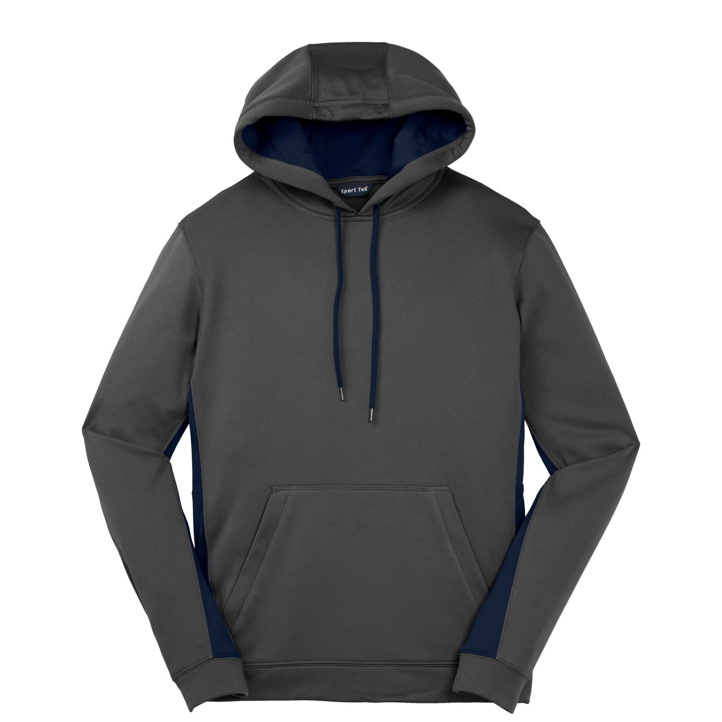SLD207. Sport-Tek® Sport-Wick® Fleece Colorblock Hooded Pullover