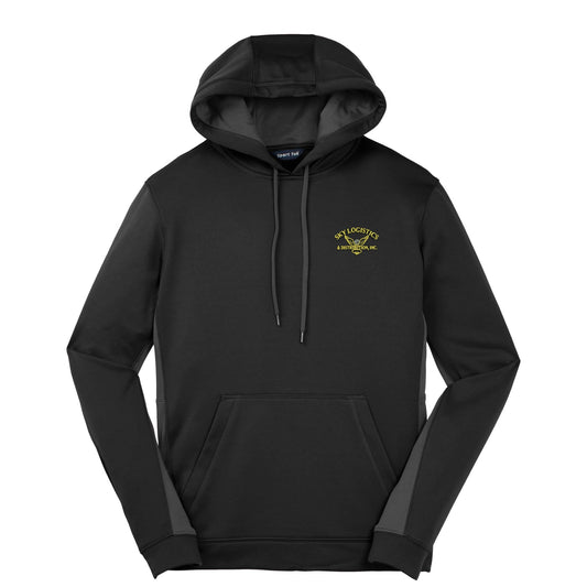 SLD207. Sport-Tek® Sport-Wick® Fleece Colorblock Hooded Pullover