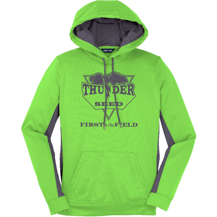 TSUS207. Ladies' Fleece Colorblock Hoodie