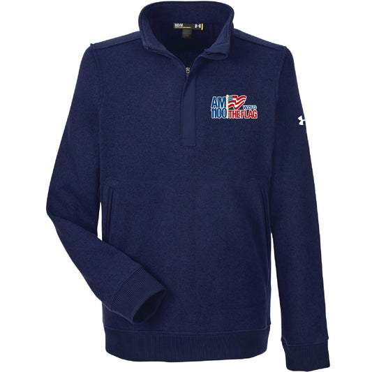 FLAG208. Men's Under Armour Elevate 1/4 Zip Sweater