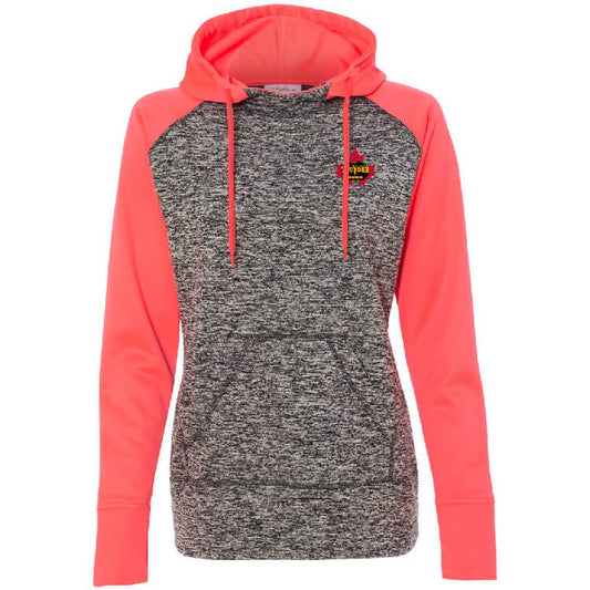 TSCA209. Ladies' Fleece Hooded Pullover Sweatshirt