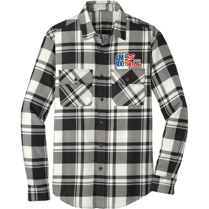 FLAG209. Men's Port Authority® Plaid Flannel Shirt