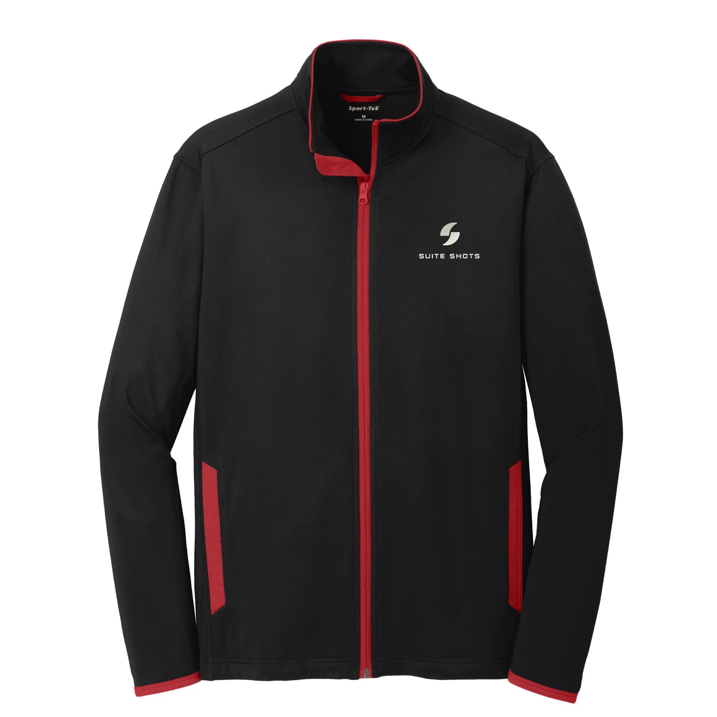 SST212. Sport-Tek® Sport-Wick® Stretch Contrast Full-Zip Jacket
