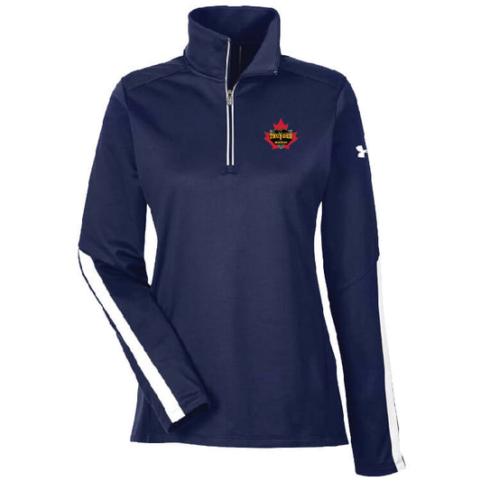 TSCA212. Ladies' Under Armour ¼-Zip Pullover