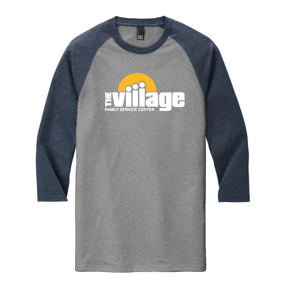 VFSC214. District ® Perfect Tri ® 3/4-Sleeve Raglan