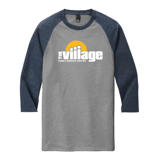 VFSC214. District ® Perfect Tri ® 3/4-Sleeve Raglan