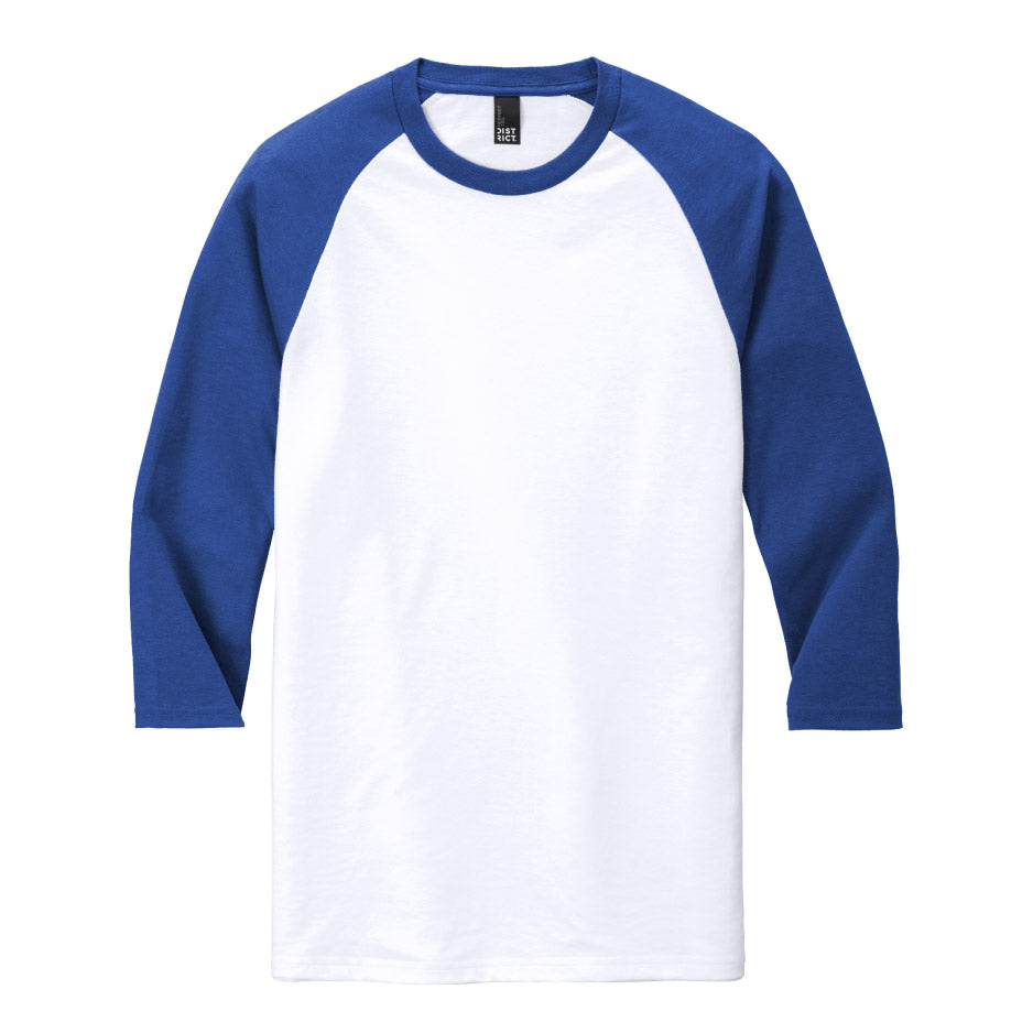 VFSC214. District ® Perfect Tri ® 3/4-Sleeve Raglan