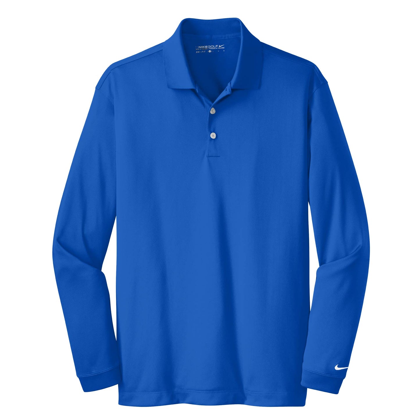 HPI215. Nike Tall Long Sleeve Dri-FIT Stretch Tech Polo