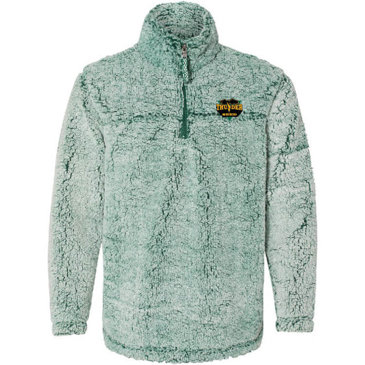 TSUS215. Ladies' Sherpa ¼-Zip Pullover