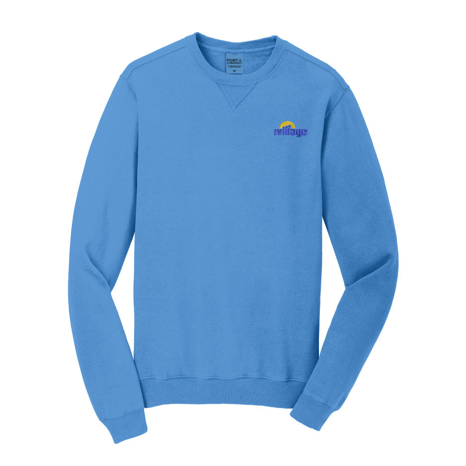 VFSC219. Port & Company® Beach Wash® Garment-Dye Sweatshirt
