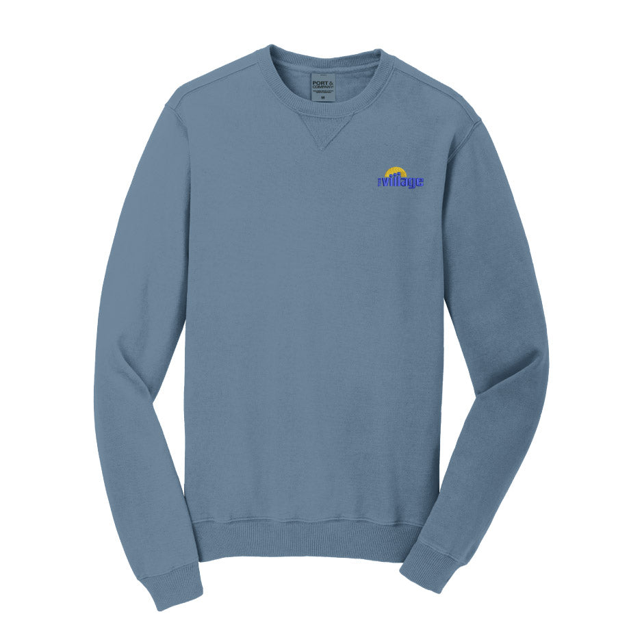VFSC219. Port & Company® Beach Wash® Garment-Dye Sweatshirt