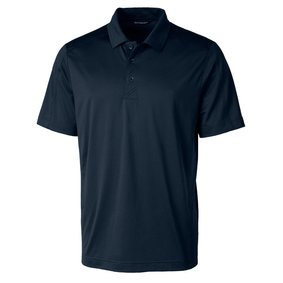 EAPC226. Cutter & Buck Prospect Textured Stretch Mens Short Sleeve Polo