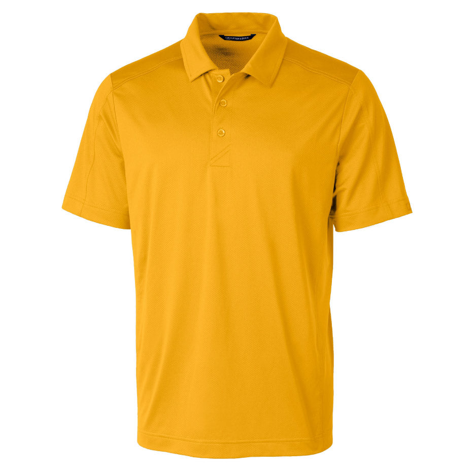EAPC226. Cutter & Buck Prospect Textured Stretch Mens Short Sleeve Polo