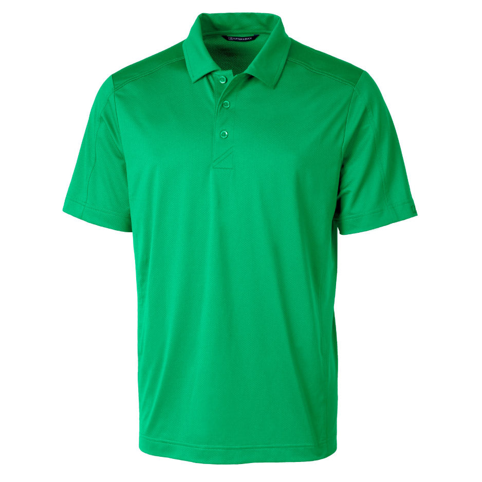 EAPC226. Cutter & Buck Prospect Textured Stretch Mens Short Sleeve Polo