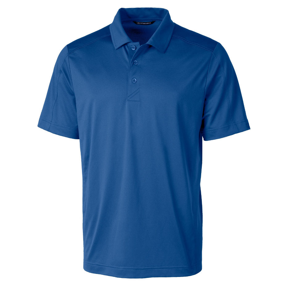 EAPC226. Cutter & Buck Prospect Textured Stretch Mens Short Sleeve Polo